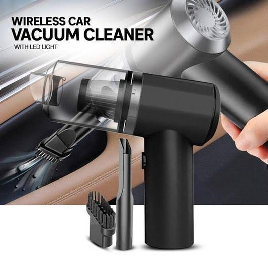 Vacuum Cleaner – 2-in-1 Wireless Mini Car Vacuum & Blower | High Power Suction, Rechargeable Handheld Cleaner for Car, Home & Keyboard