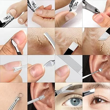 ✨ 16-in-1 Manicure & Pedicure Kit – Your At-Home Nail Spa!